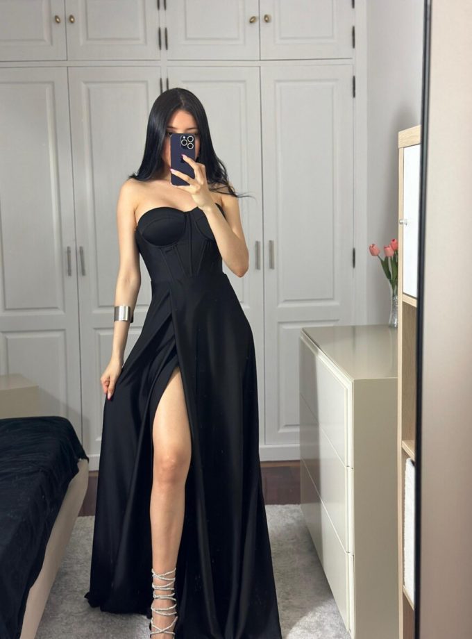 Vestido Corsé Seda