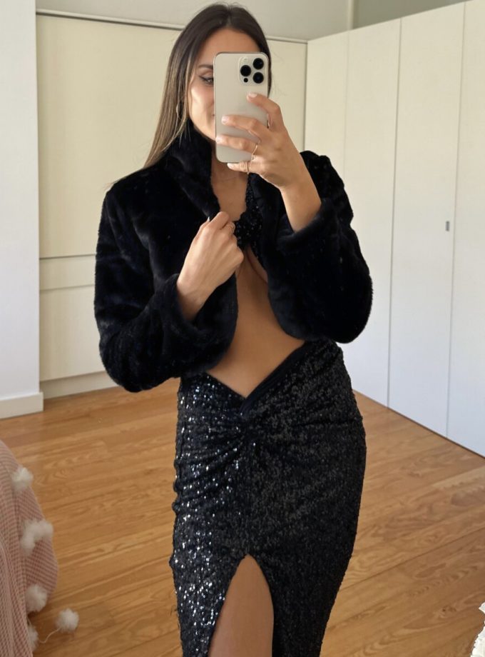 Chaqueta Pelo Cuello