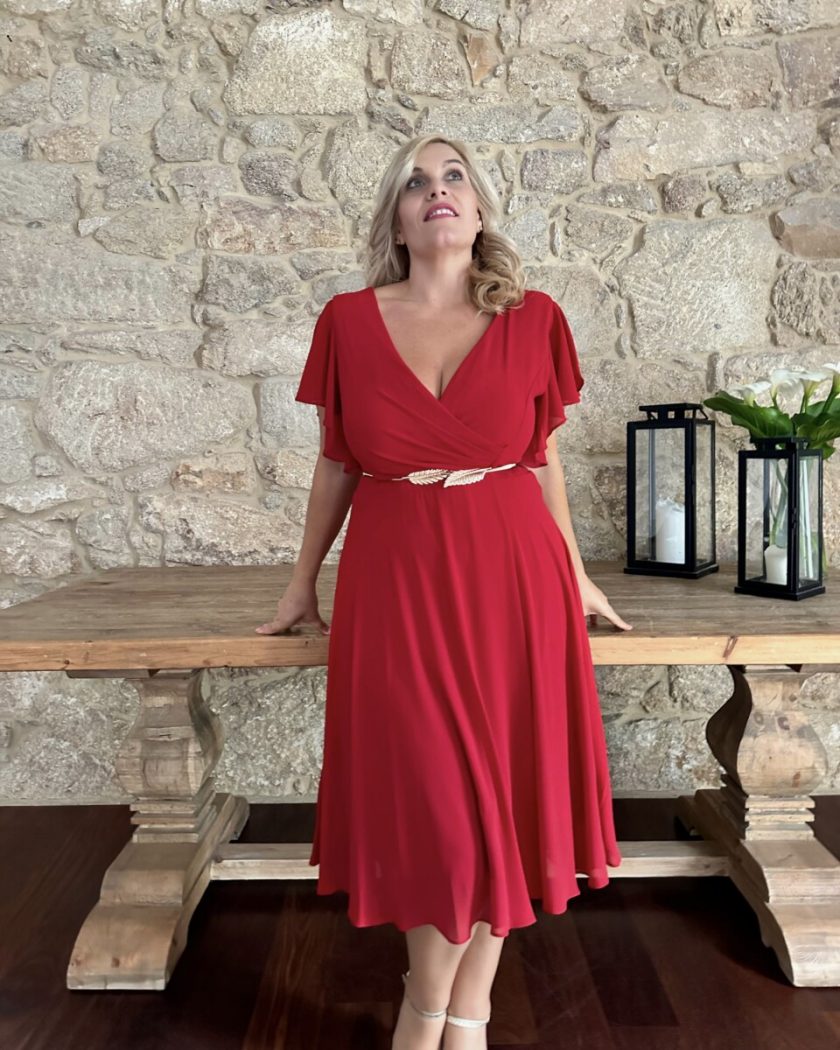 Vestido Curvy Midi Basic - Imagen 2