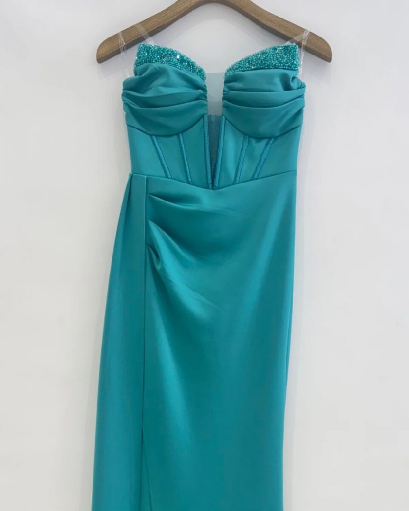 Vestido Sirena Corsé Brillos - Imagen 28