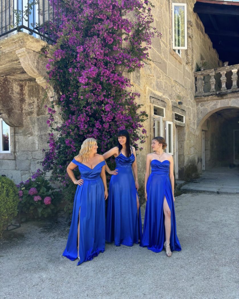 Vestido Seda Escote Corazón - Imagen 26