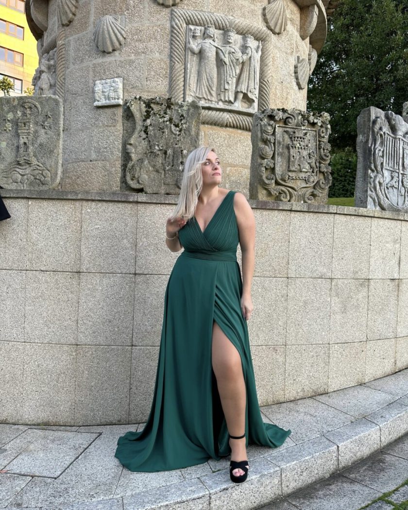 Vestido Analia Abertura Curvy - Imagen 24