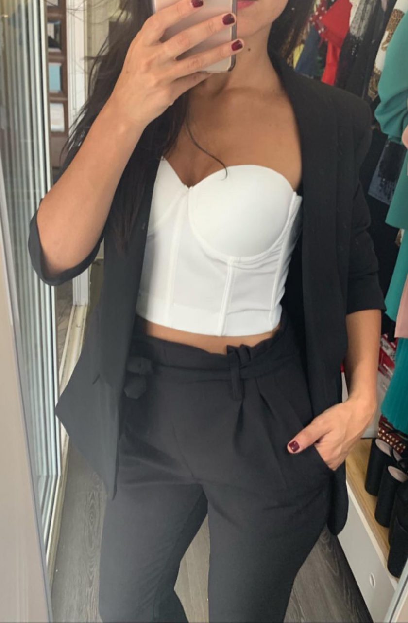 Traje Paris Manga Fruncida - Imagen 52