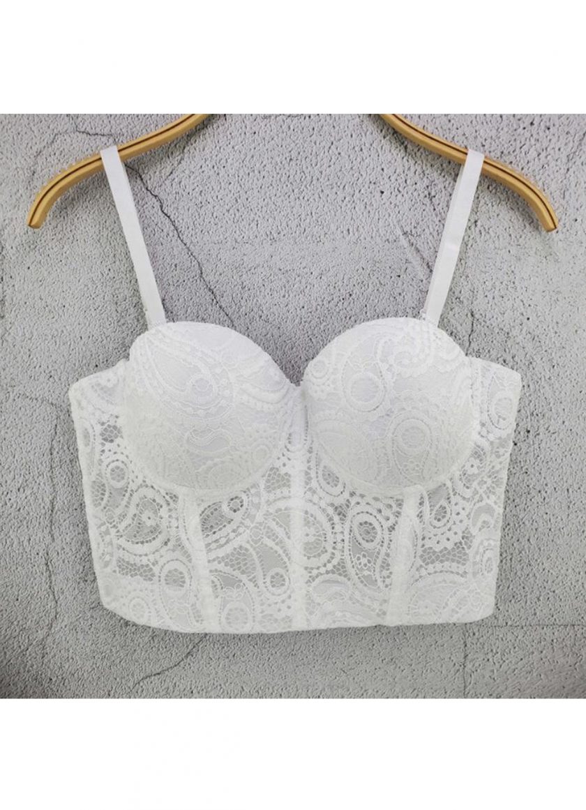 Top Corsé Encaje Blanco - Imagen 4