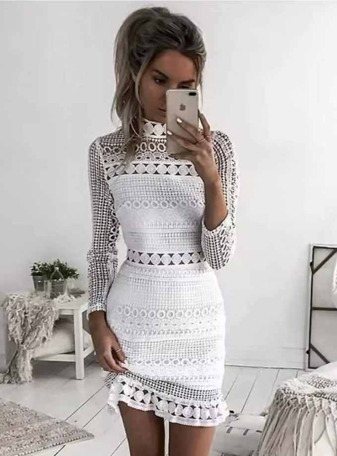 Vestido Ibiza Corto Mangas