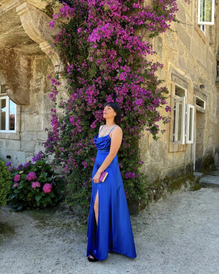 Vestido Seda Drapeado - Imagen 17