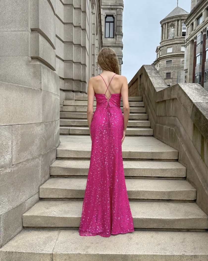 Vestido Corsé Purpurina - Imagen 8