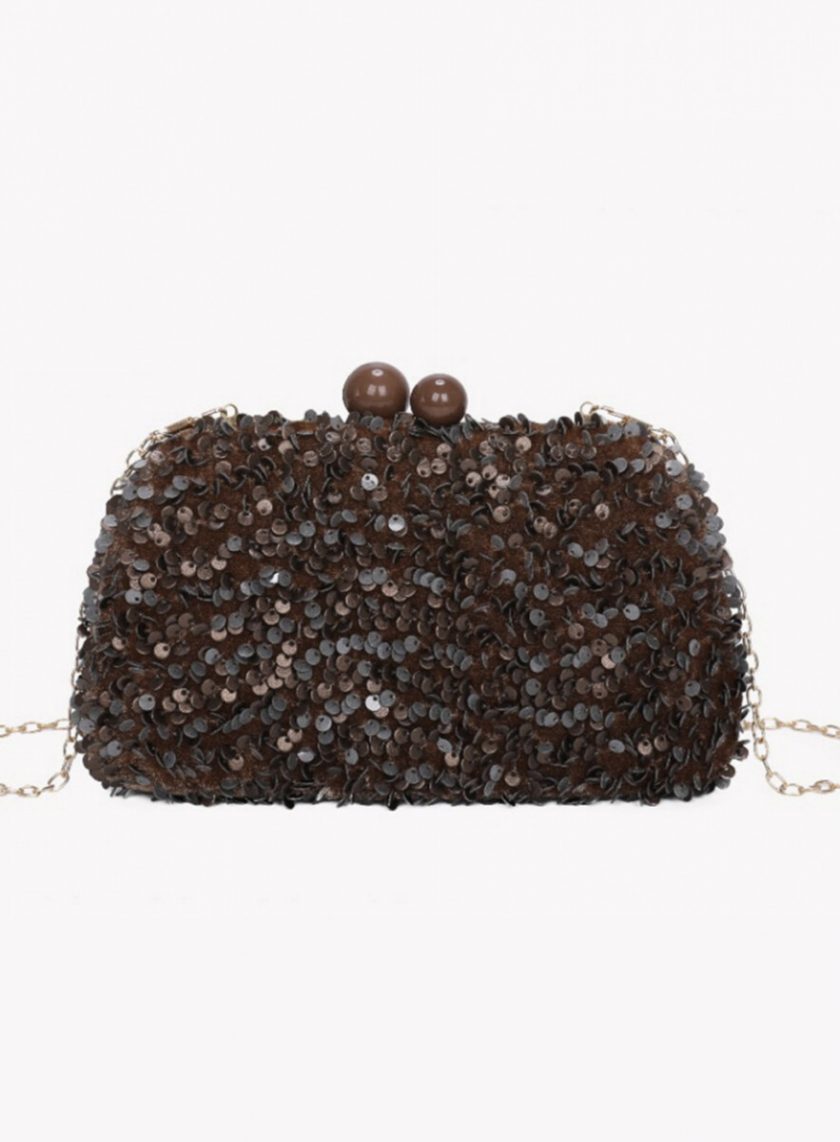 Bolso Lentejuelas Terciopelo - Imagen 8