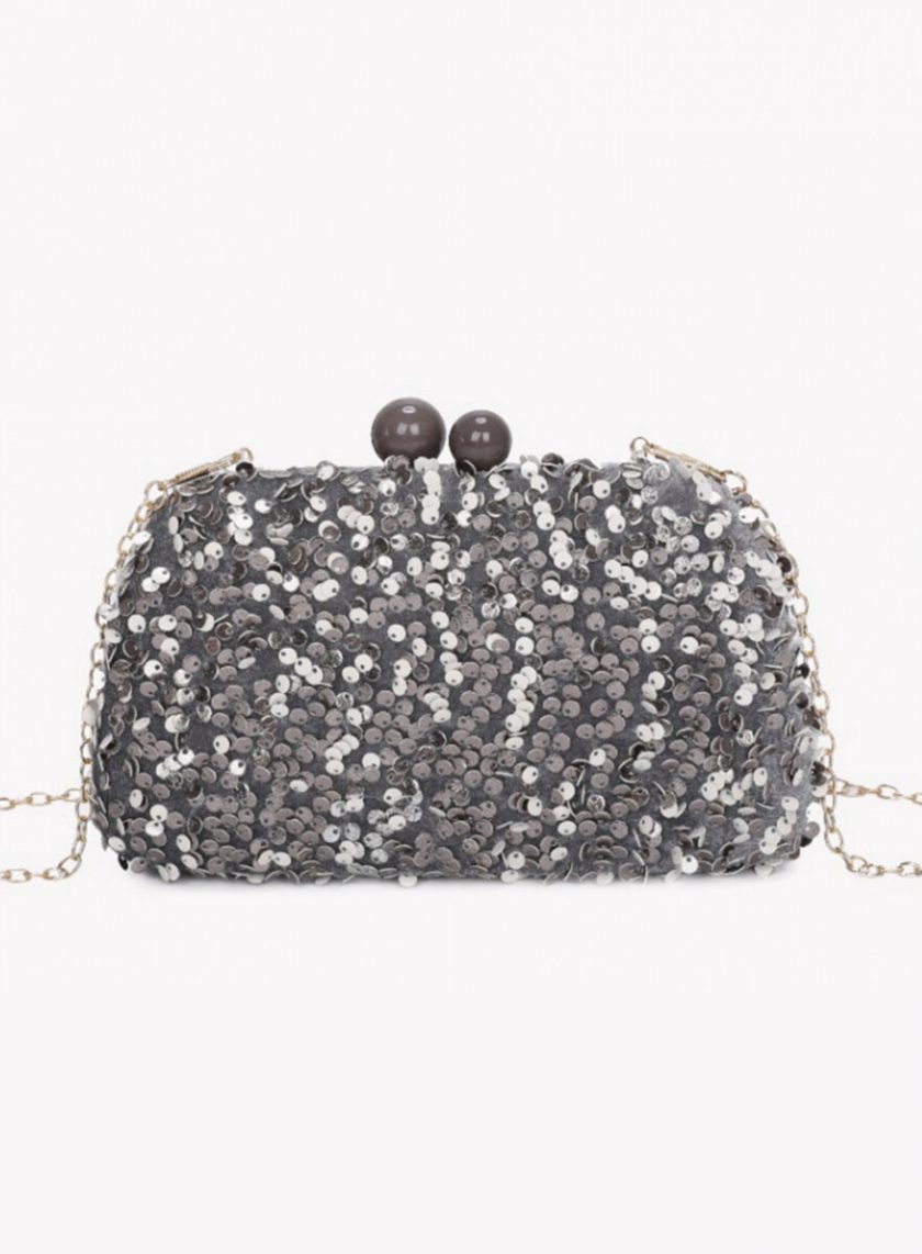 Bolso Lentejuelas Terciopelo - Imagen 6