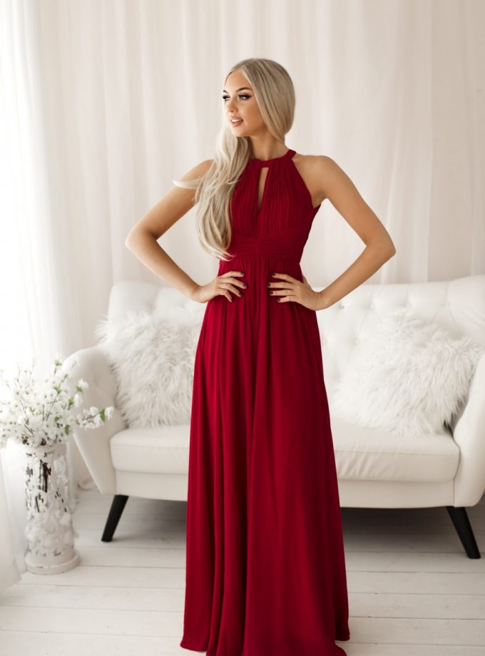 Vestido Halter Espalda