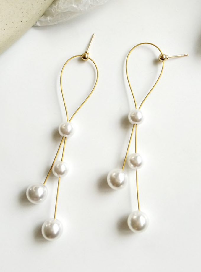 Pendientes Perlas