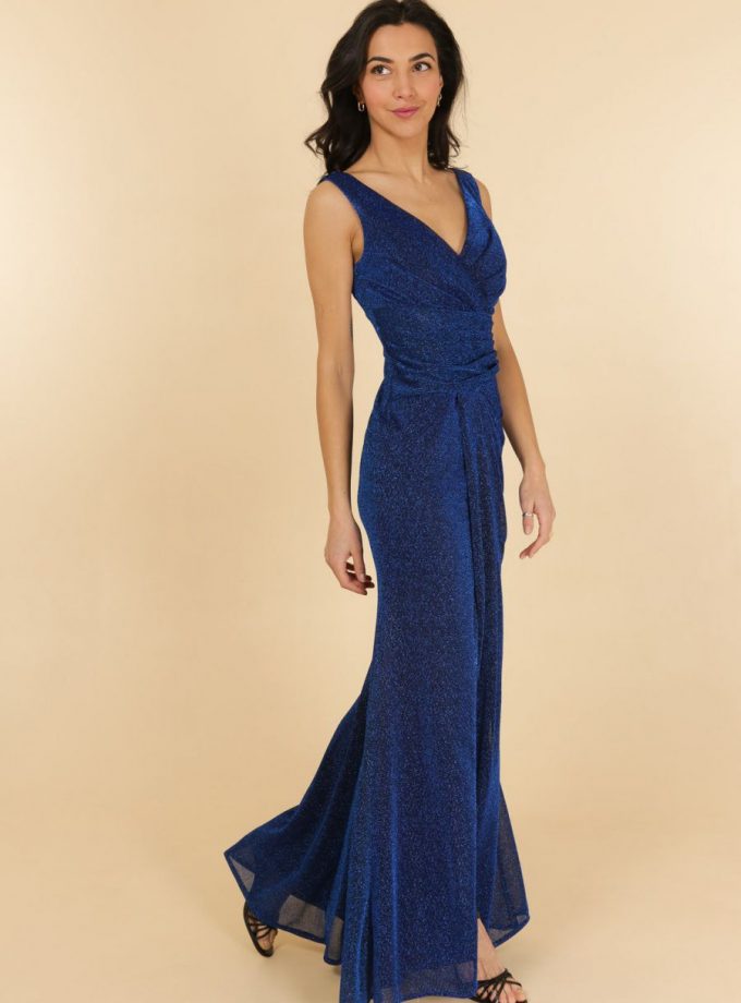 Vestido Plumas Hombros Curvy