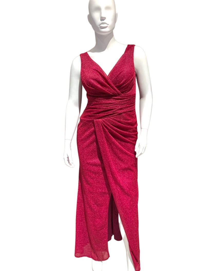 Vestido Plumas Hombros Curvy - Imagen 11