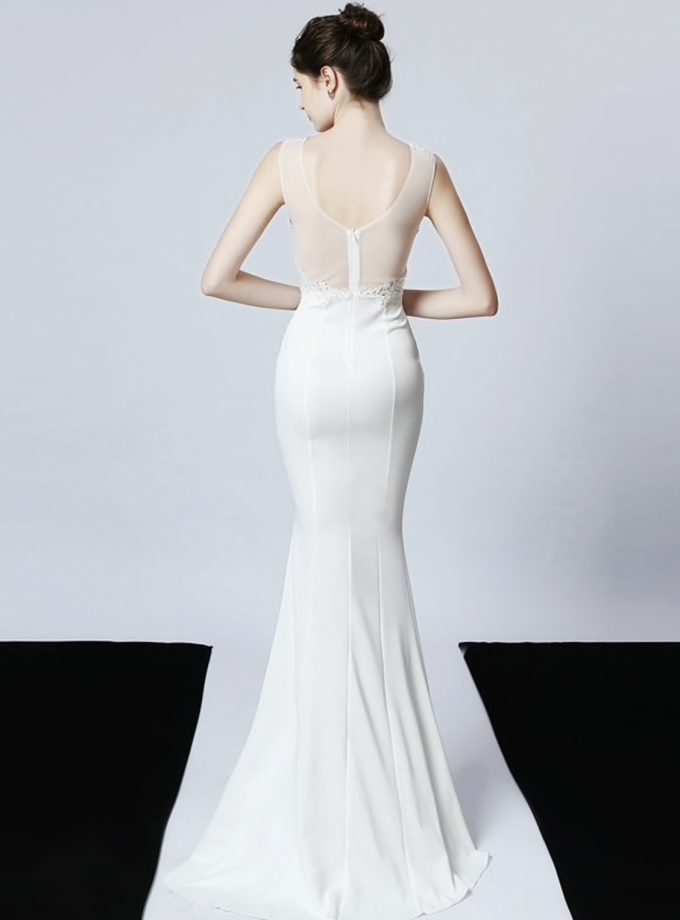 Vestido Novia Sirena Encaje