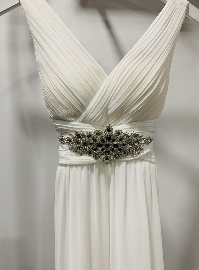 Cinturón Pedrería Novia Cruz Central