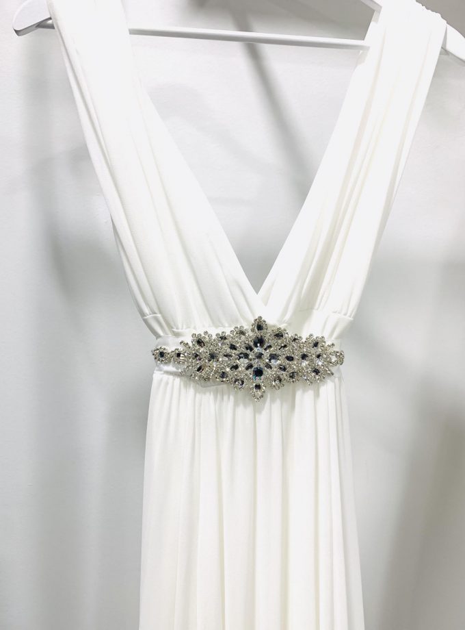 Cinturón Pedrería Novia Cruz Central