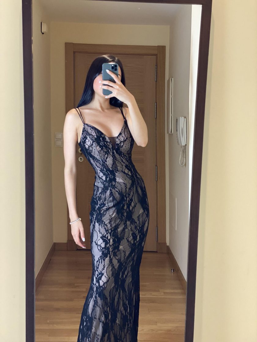 Vestido Sirena Espalda Cruzada - Imagen 12
