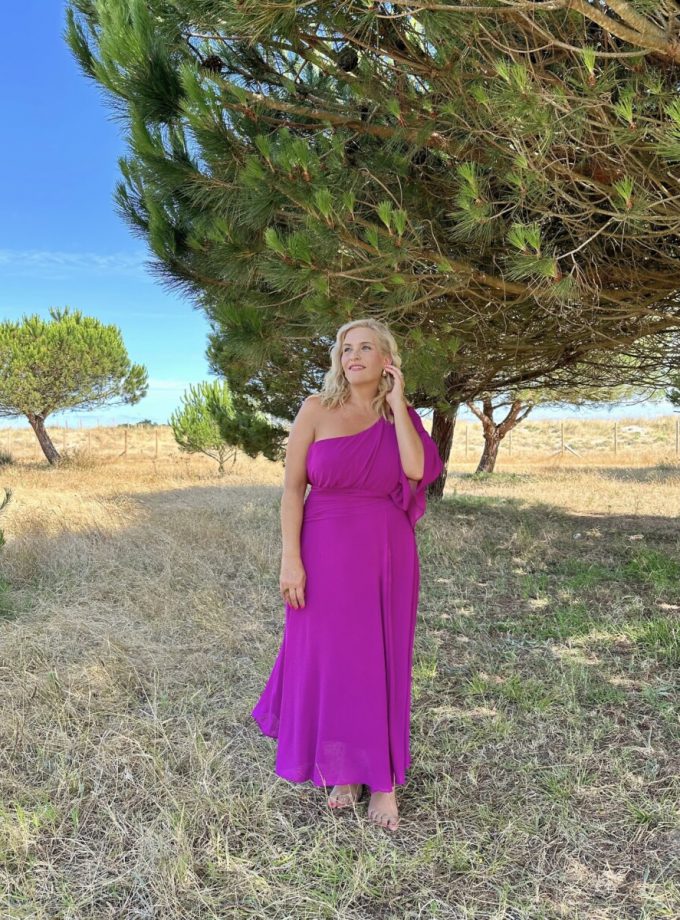 Vestido Asimétrico Midi Curvy