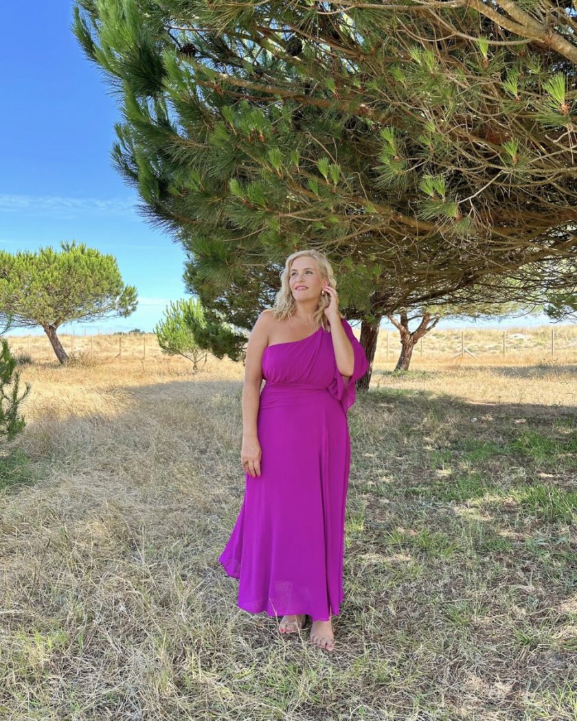 Vestido Asimétrico Midi Curvy - Imagen 11