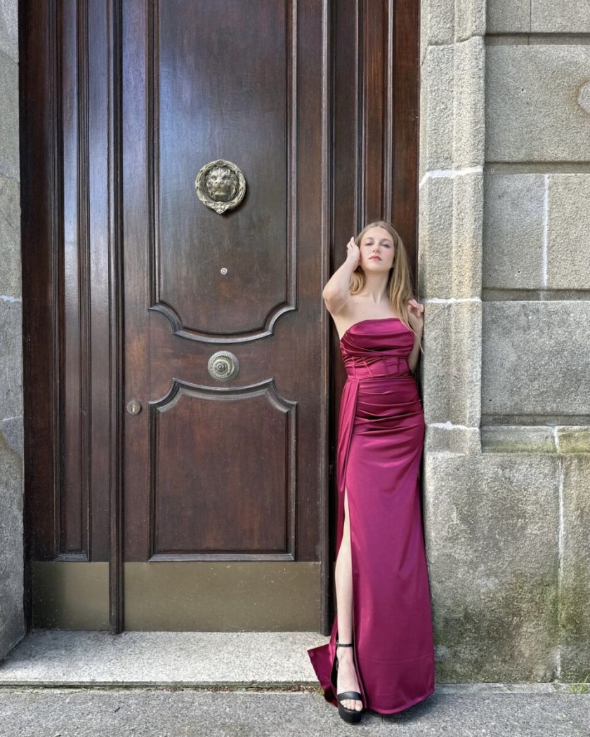 Vestido Seda Corsé Lazada - Imagen 18