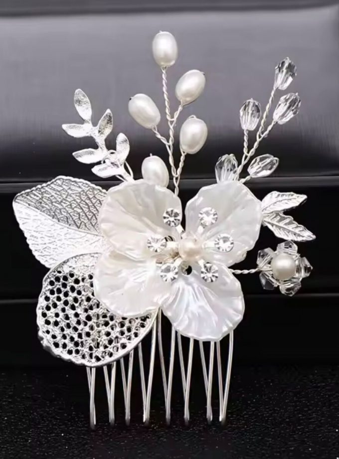 Tocado Novia Peineta Flor