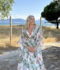 Vestido Gasa Mangas Estampado Curvy