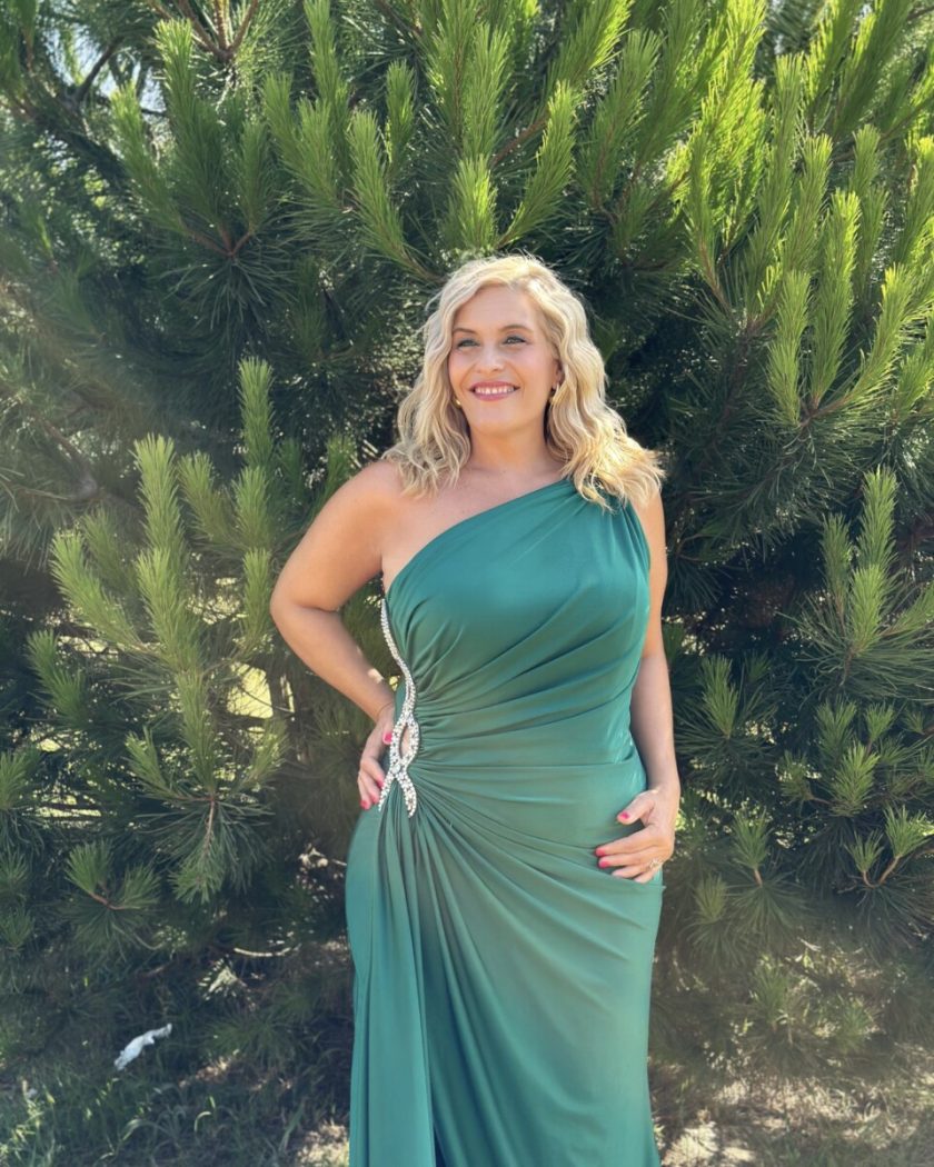 Vestido Sirena Seda Curvy - Imagen 8
