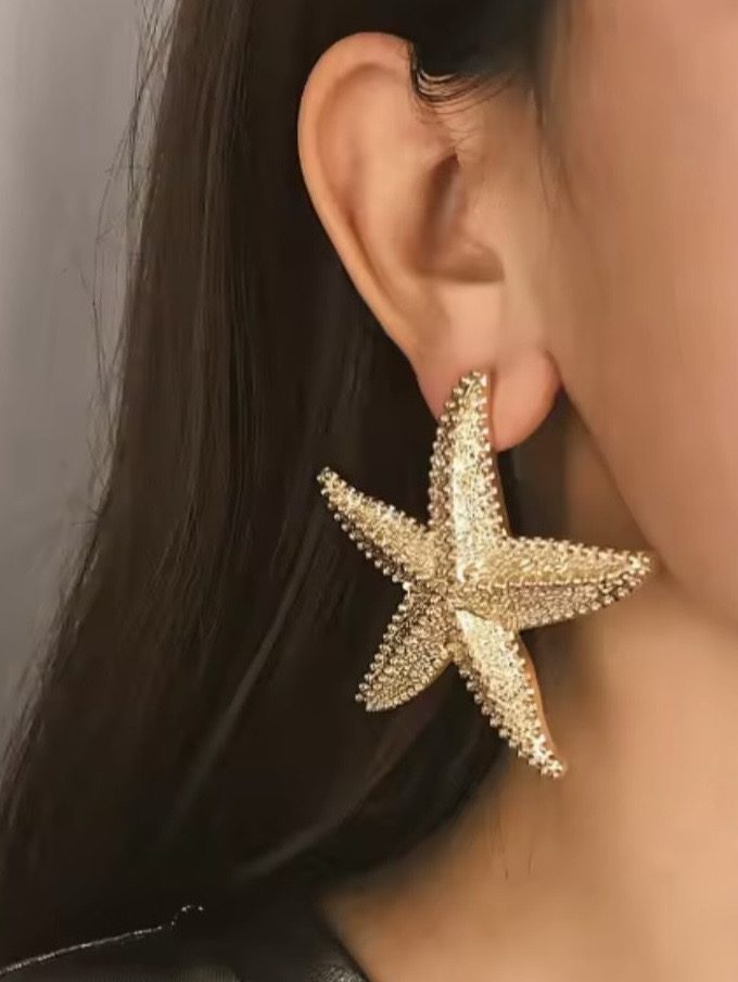 Pendientes Media Flor