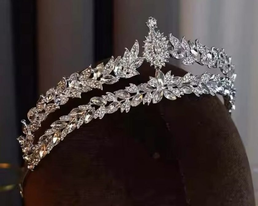 Tiara hojas