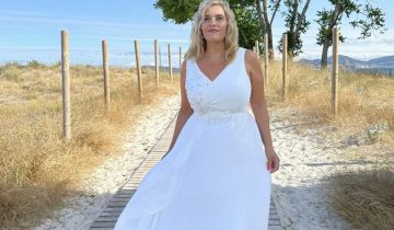 Vestido Curvy Chal Novia