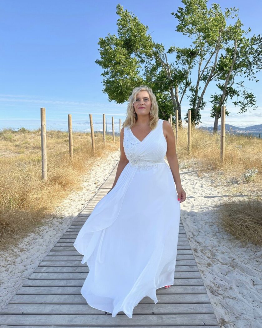 Vestido Curvy Chal Novia