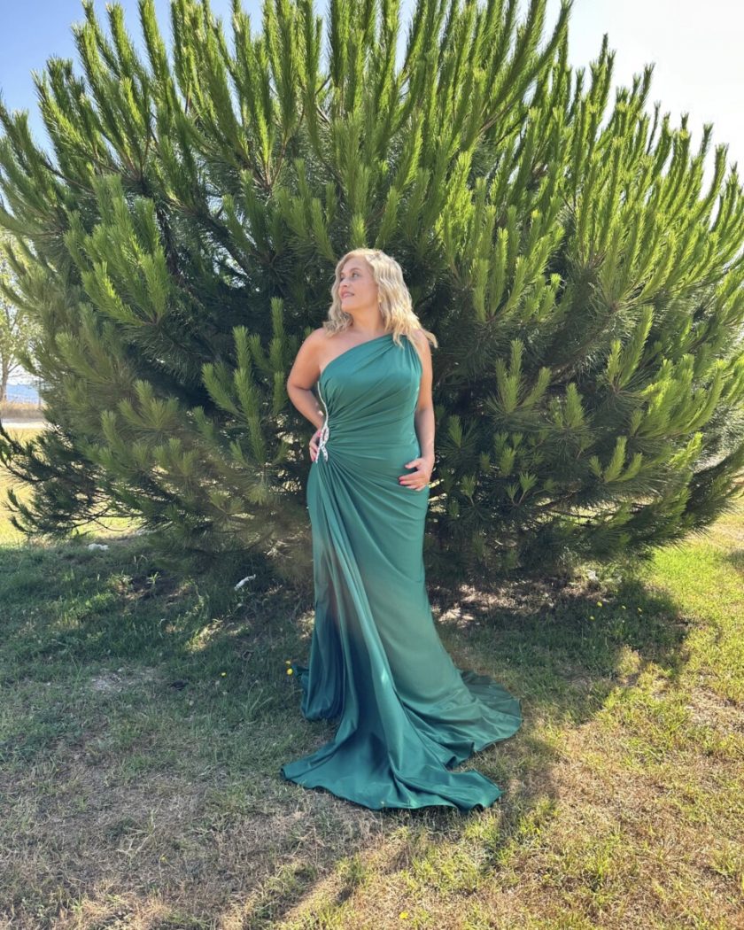 Vestido Sirena Seda Curvy - Imagen 11