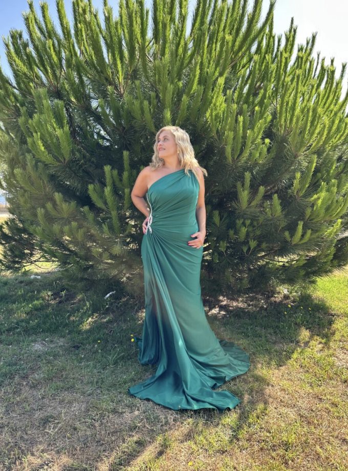 Vestido Sirena Seda Curvy