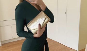 Vestido Nudo Manga Larga