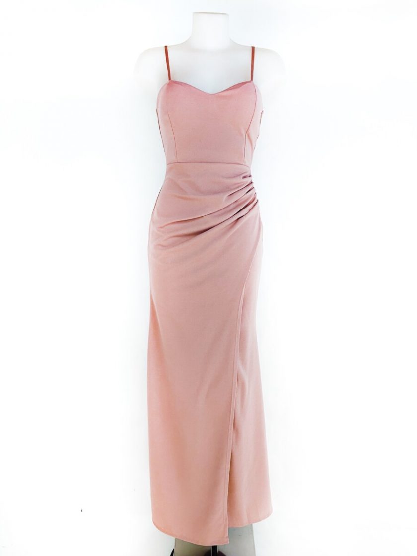 Vestido Seda Escote Nudo Estampado - Imagen 10