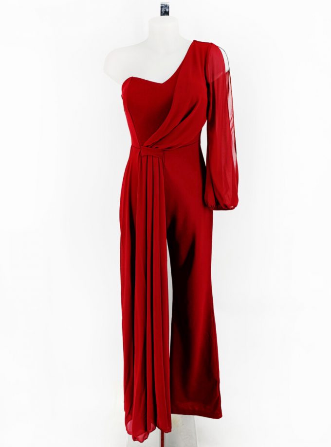 Mono Asimétrico Manga Gasa