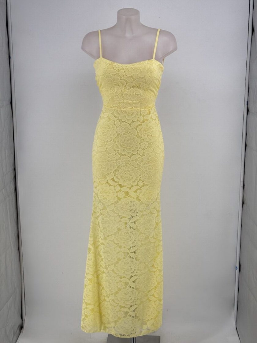 Vestido Encaje Sirena Espalda Cruzada - Imagen 41