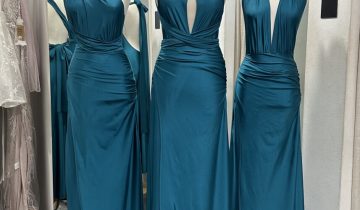 Vestido Multiposición Seda Sirena