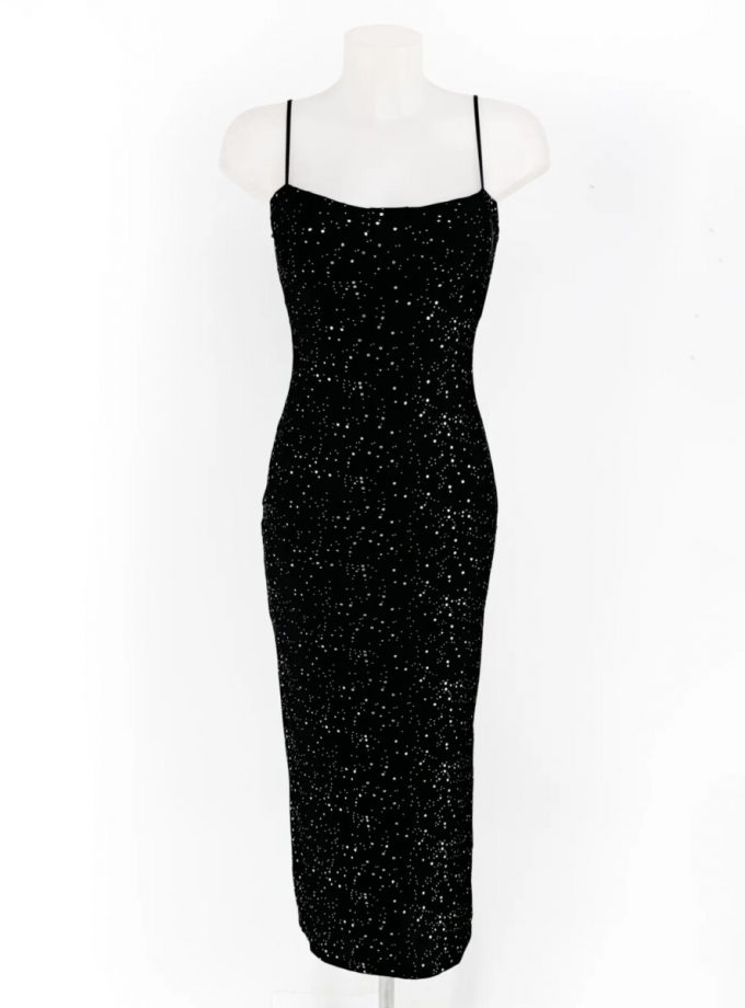 Vestido Basic Tirantes Gotitas