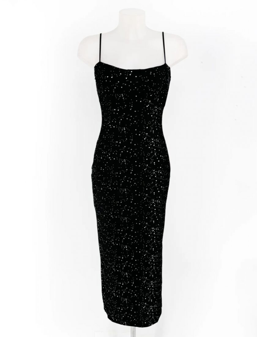Vestido Basic Tirantes Gotitas