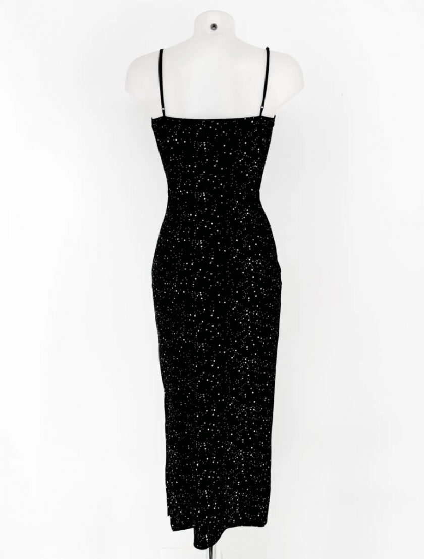 Vestido Basic Tirantes Gotitas