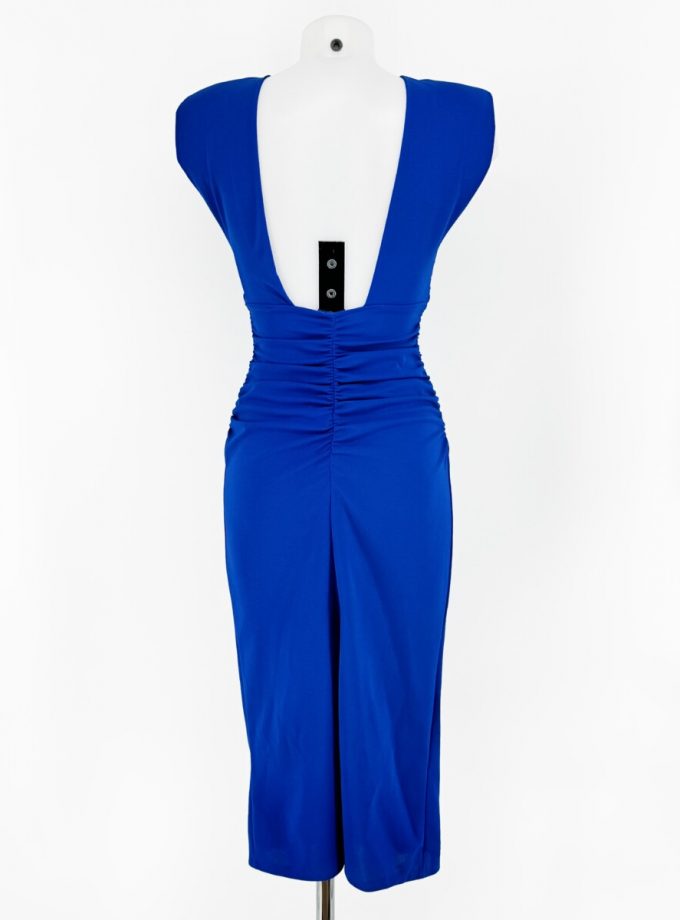 Vestido Cruzado Abertura Midi