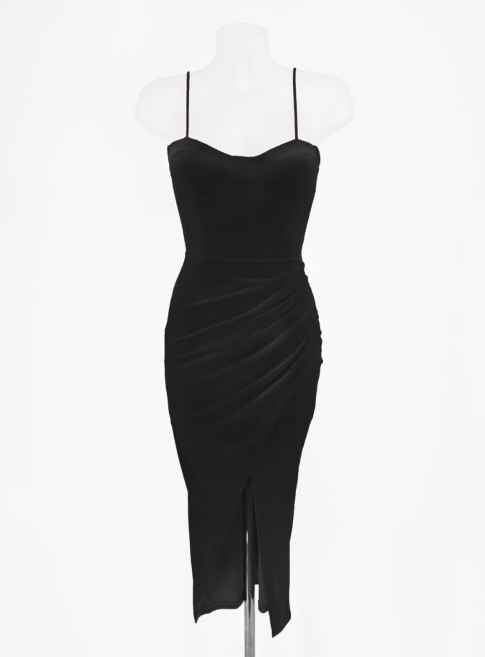 Vestido Corsé Tirantes Terciopelo