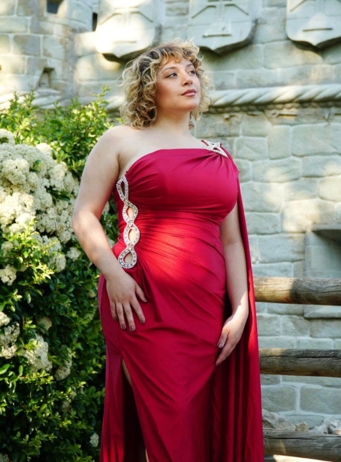 Vestido Sirena Seda Curvy