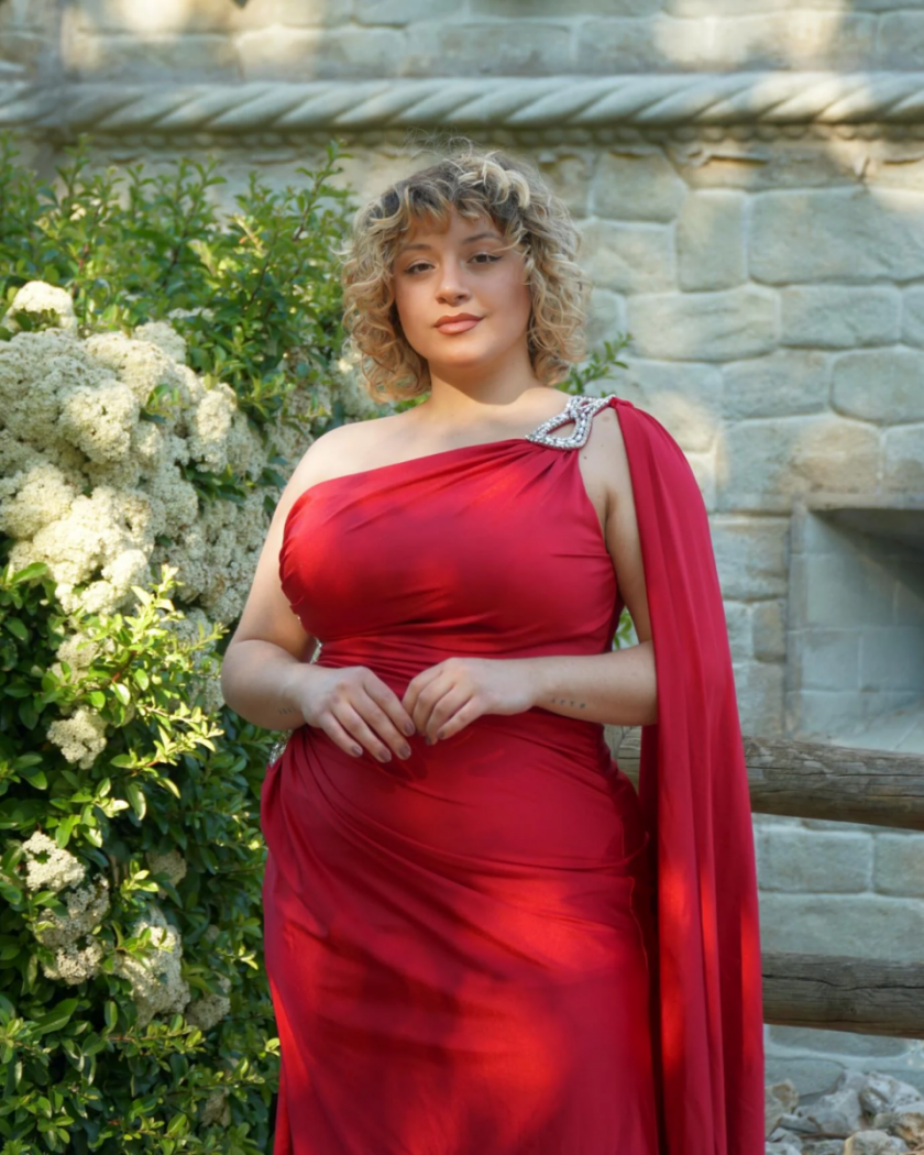 Vestido Sirena Seda Curvy - Imagen 2