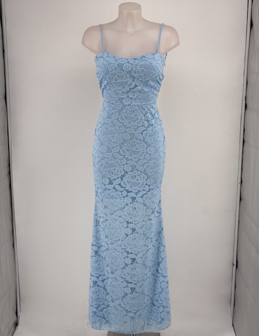Vestido Encaje Sirena Espalda Cruzada - Imagen 38