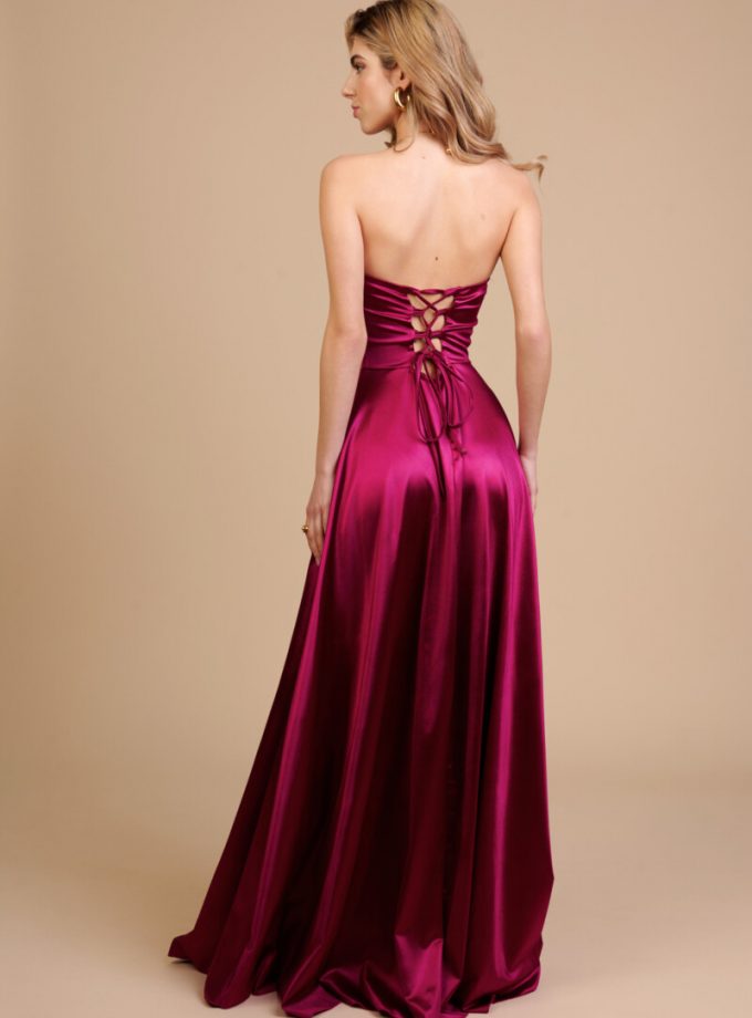 Vestido Corsé Seda Basic