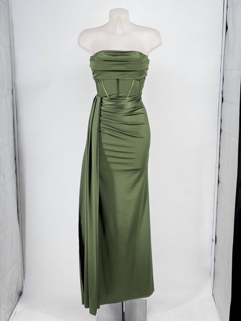 Vestido Seda Corsé Lazada - Imagen 23