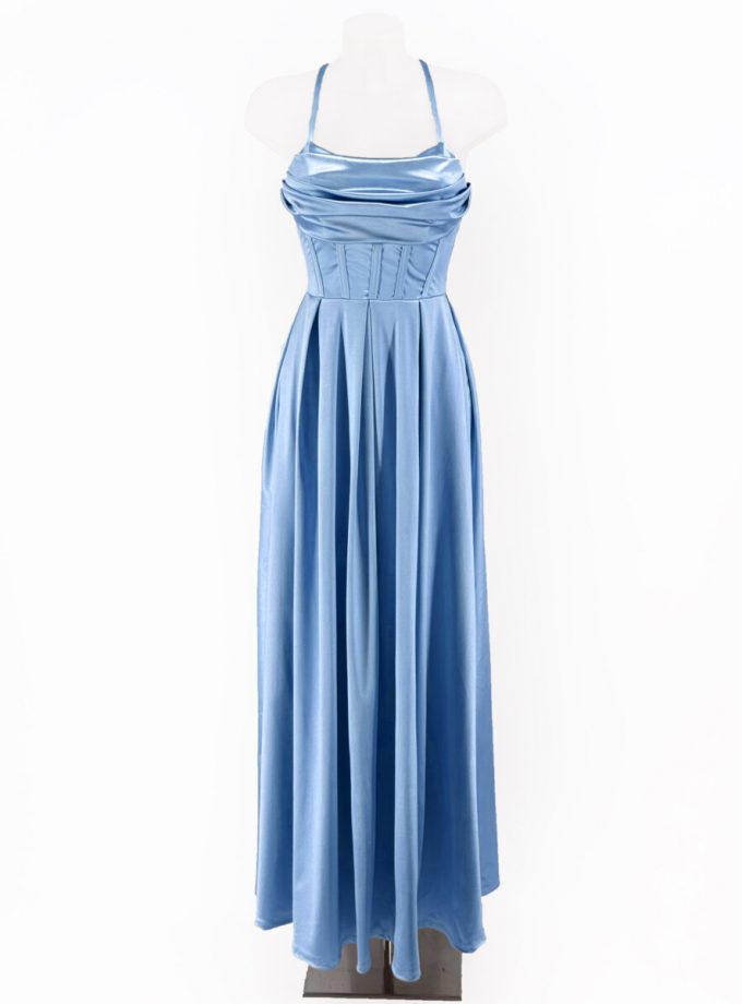 Vestido Seda Varillas Vuelo