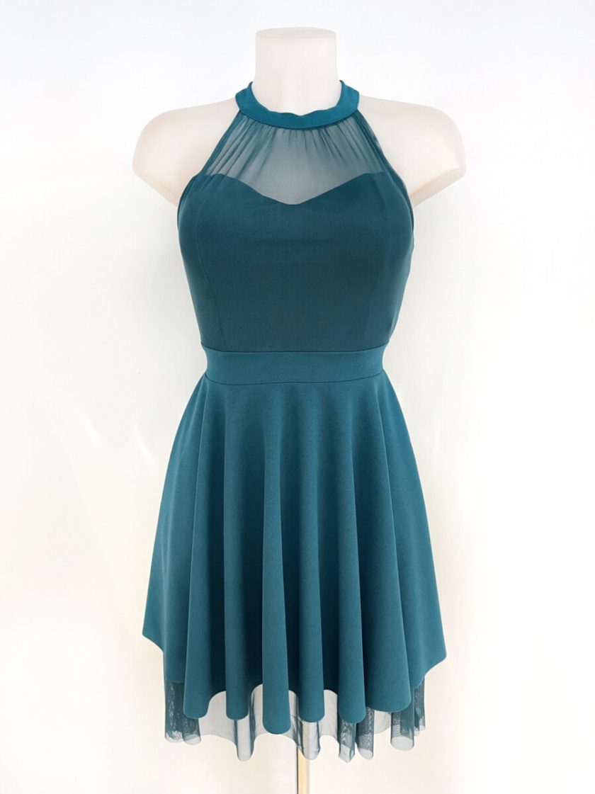 Vestido Halter Vuelo Tul - Imagen 60